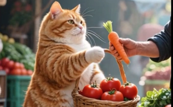 橘猫的生活日常