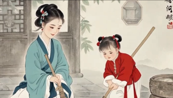 一键生成古风育儿经(豆包)